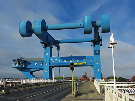 Drawbridge over the Peene